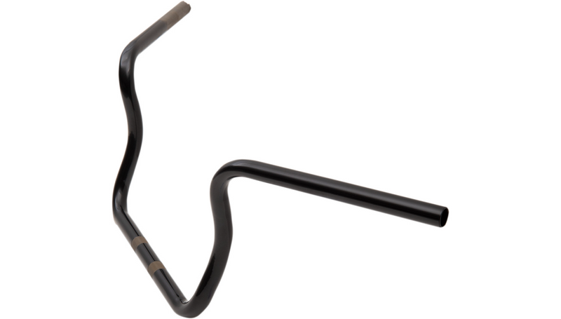 DRAG SPECIALTIES Handlebar - 1" Ape Hanger - 10" - Gloss Black - FL '08-'20 - 0601-5040