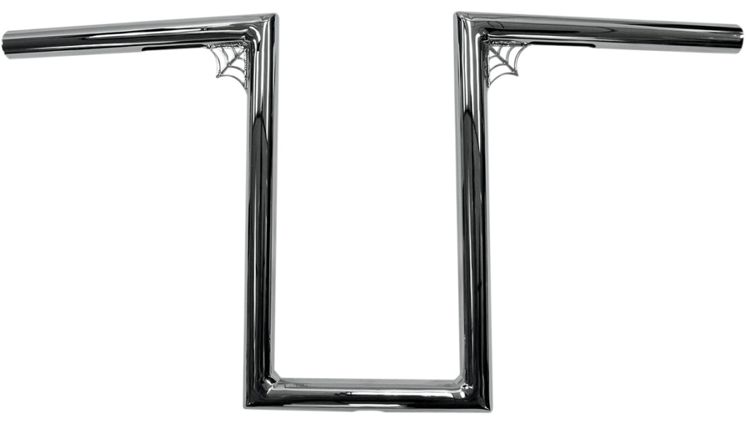 LA CHOPPERS 1" NARROW Z-BARS WEB 12" TALL CHROME UNIVERSAL - LA-7380-W12