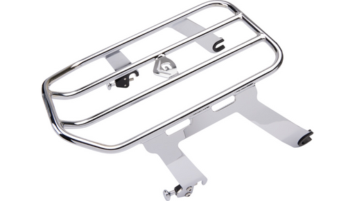 COBRA Solo Luggage Rack - Chrome - 2022 - 2023 Indian Chief - 502-2512 - PartsOutlet.com.au