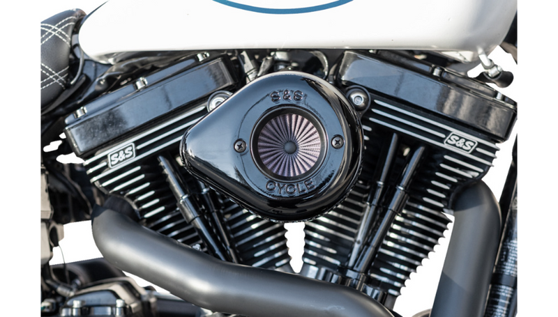 S&S CYCLE Stealth Air Stinger™ Kit with Gloss Black Teardrop for 2008-'16 Touring, '16-'17 Softail® Models - 170-0720A - PartsOutlet.com.au