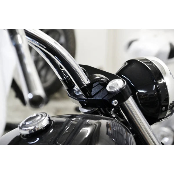 LA CHOPPERS 1" PULLBACK RISER EXTENSIONS - CHROME - LA-7416-01
