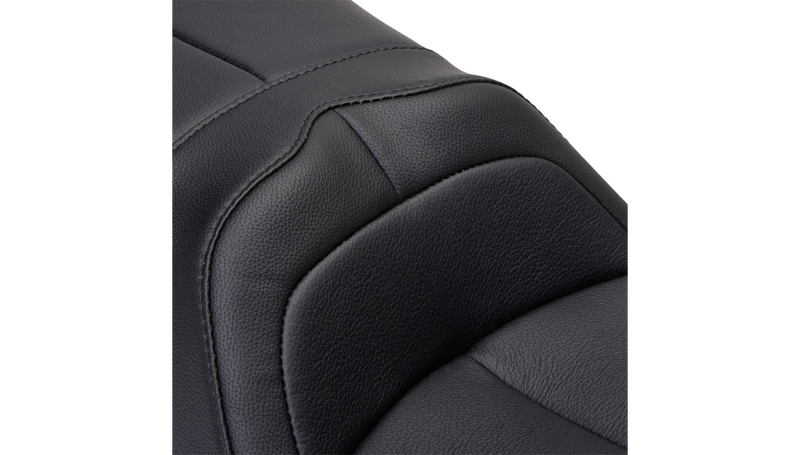 DANNY GRAY LowIST Seat - Black - Leather - FL '08-'23 - FA-DGE-0290 - PartsOutlet.com.au