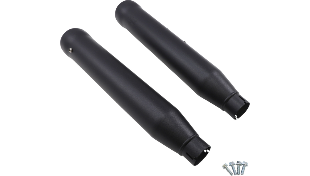 COBRA Neighbor Hater Mufflers for Softail - '18-'22 Softail - Black 6047B