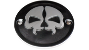 DRAG SPECIALTIES Points Cover - Harley-Davidson 1970-2022 - Black 78041B - PartsOutlet.com.au