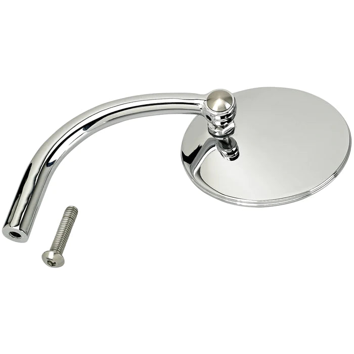 BILTWELL Mirror - Round - Chrome - Single - 6503-400-531 - PartsOutlet.com.au