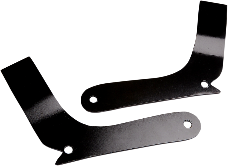 CYCLE VISIONS Side Plates - FXS/FLS - Black CV-8095B