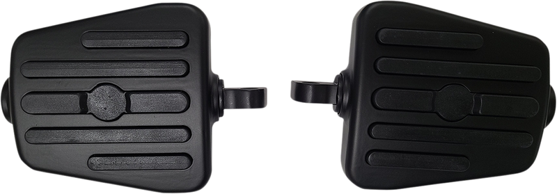 RIVCO PRODUCTS Mini Floorboards - Male-Mount - Black MV132MB