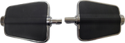 RIVCO PRODUCTS Mini Floorboards - Male Mount - Chrome MV132