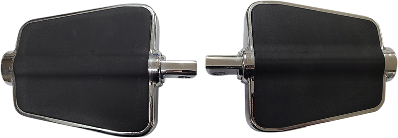 RIVCO PRODUCTS Mini Floorboards - Male Mount - Chrome MV132