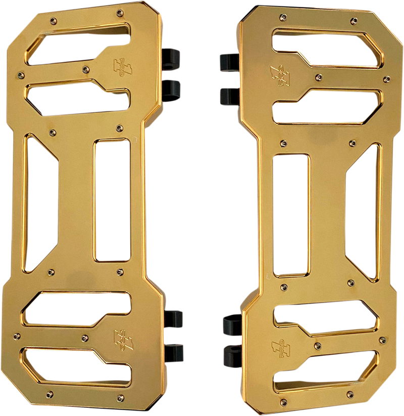 PRO-ONE PERF.MFG. Pro Board V1 Floorboards - Gold Titanium Nitride Coated 500770TIN