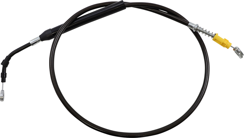 LA CHOPPERS Clutch Cable - 15" - 17" Ape Hanger Handlebars - Midnight - FLH '21-'22 - LA-8056C16M