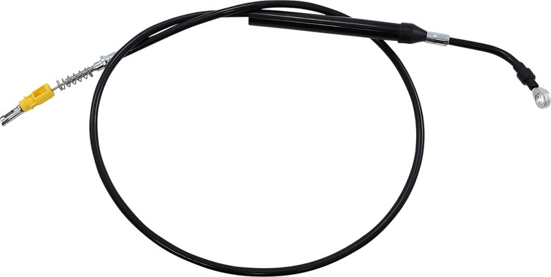 LA CHOPPERS Clutch Cable - 18" - 20" Ape Hanger Handlebars - Black Vinyl - Touring '21-'22 - LA-8056C19B