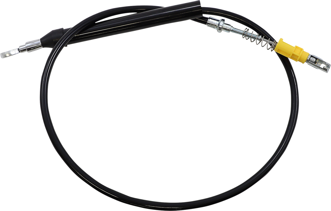 LA CHOPPERS Clutch Cable - Quick Connect - 12" - 14" Ape Hanger Handlebars - Black Vinyl - Softail '18-'21 - LA-8155C13B