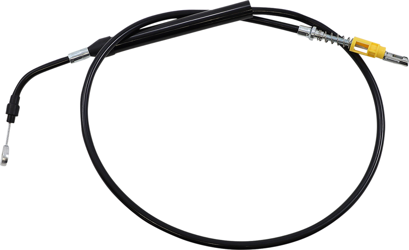 LA CHOPPERS Clutch Cable - 12" - 14" Ape Hanger Handlebars - Black Vinyl - Touring '21-'22 - LA-8056C13B