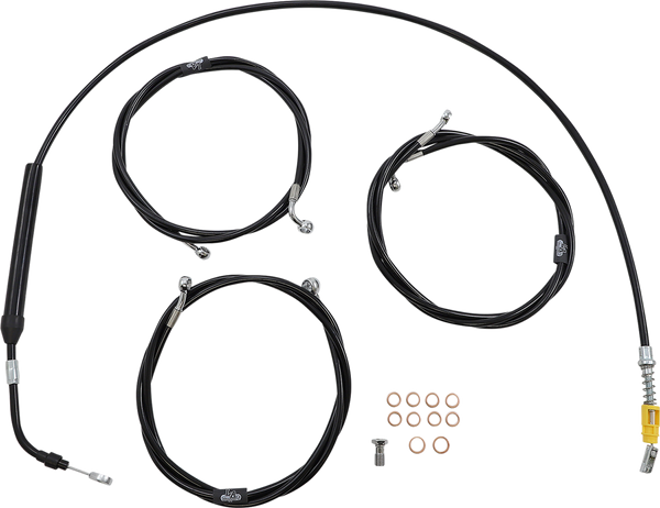 LA CHOPPERS Handlebar Cable/Brake Line Kit - 12