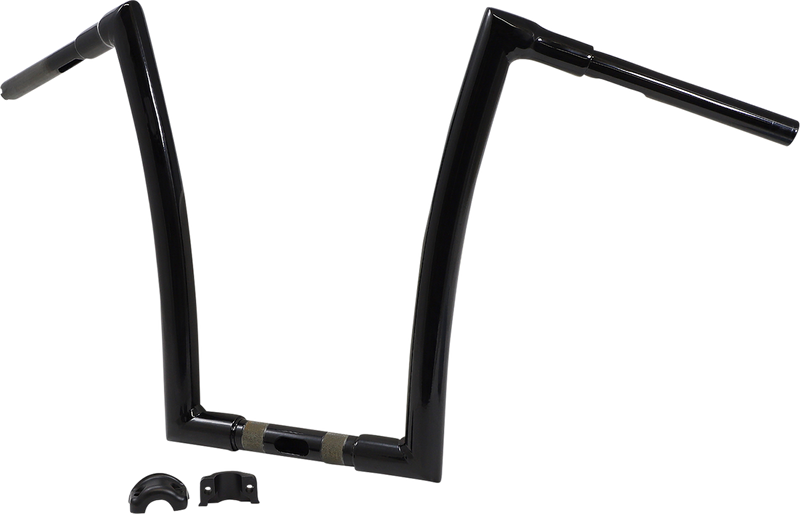 TODD'S CYCLE Handlebar - 1-1/2" Strip - 17" - Gloss Black - Road Glide 0601-5735