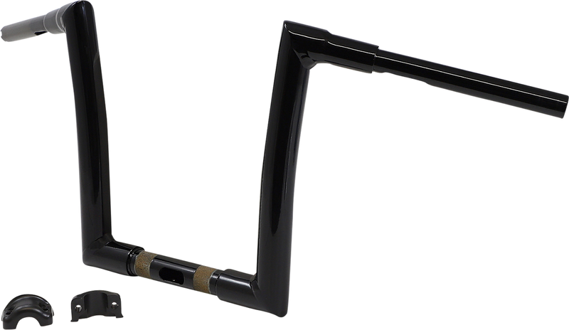 TODD'S CYCLE Handlebar - 1-1/2" Strip - 12" - Gloss Black - Road Glide 0601-5731