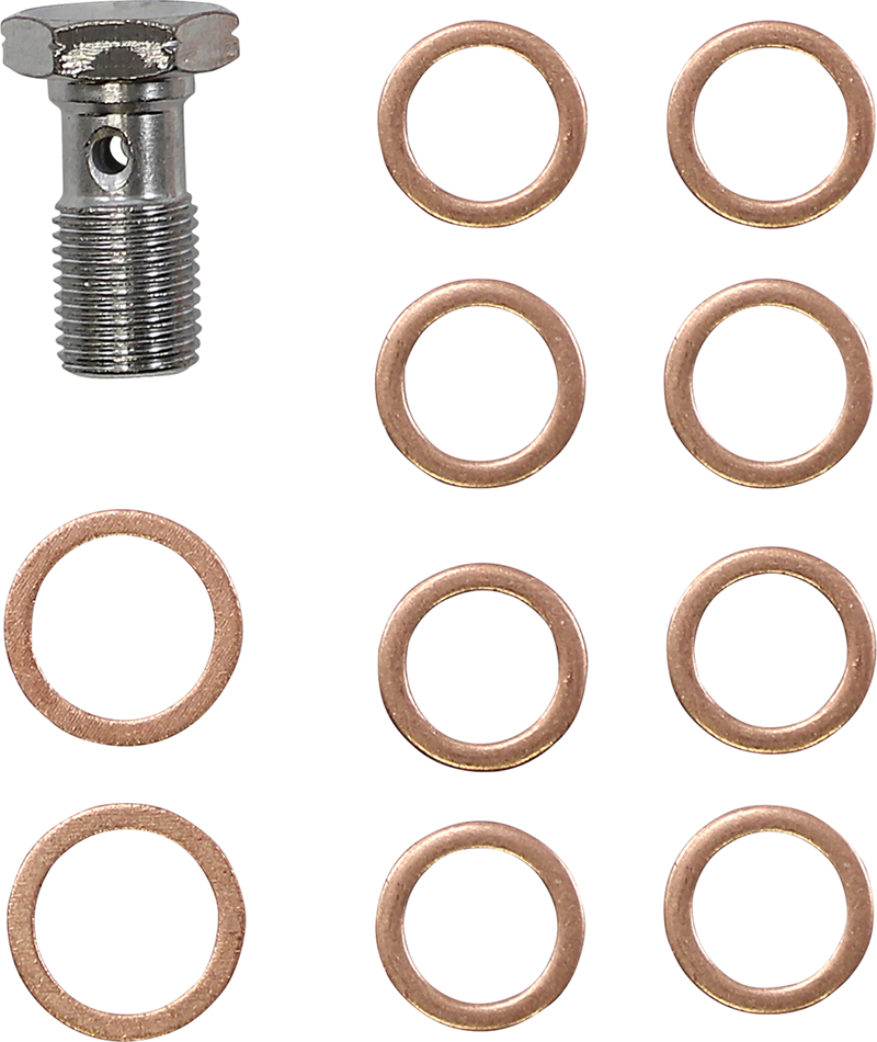 LA CHOPPERS Handlebar Cable/Brake Line Kit - 15" - 17" Ape Hanger Handlebars - Black Vinyl - FLH '21-'22 - LA-8056KT-16B