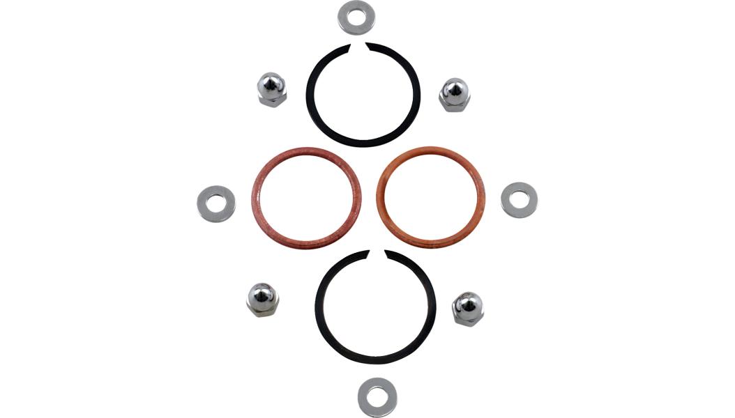 JAMES GASKET Exhaust Port Copper Gasket Kit - Big Twin/XL '82-'20 - 65324-83-KCR1