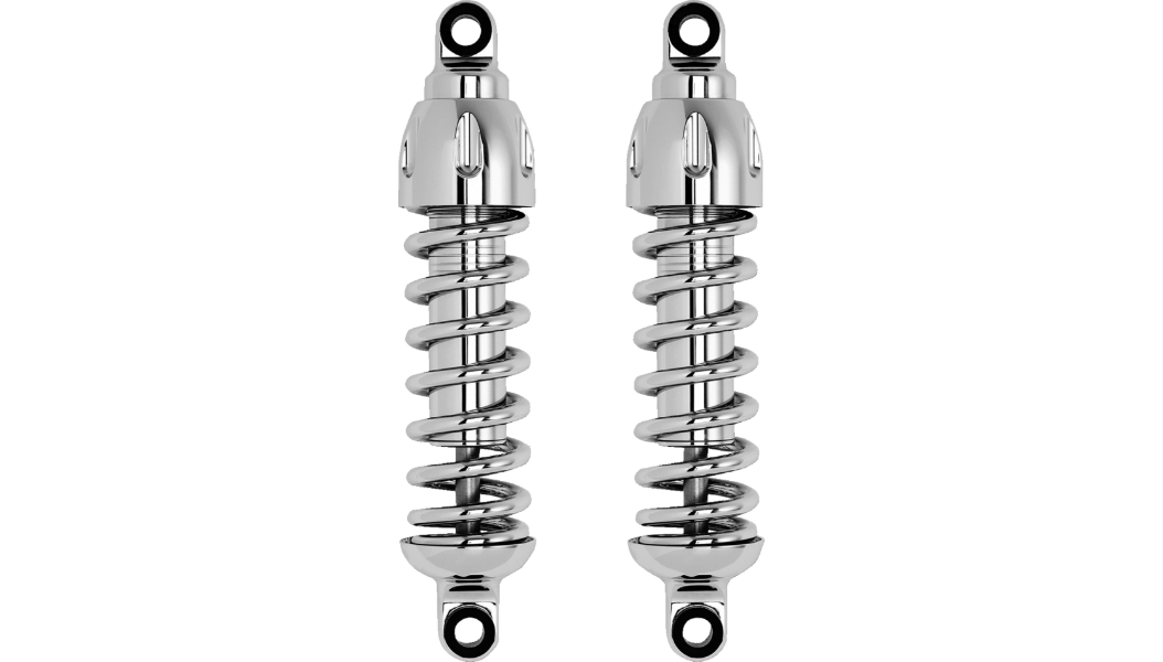 PROGRESSIVE SUSPENSION 430 Series Shock - Harley-Davidson Dyna 1991-2017 - Chrome - Heavy-Duty - 11" 430-4045C