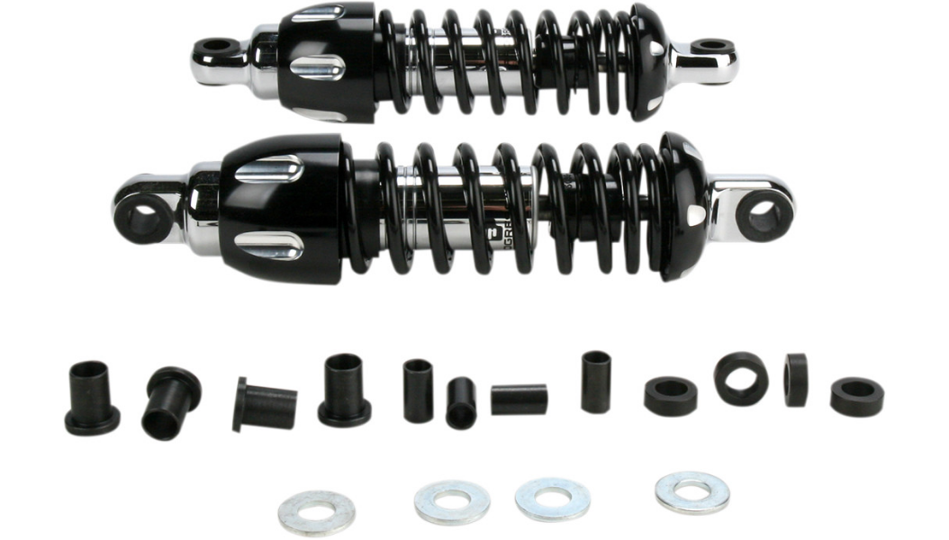 PROGRESSIVE SUSPENSION 430 Series Shock - Black - Harley-Davidson 1977-2005 - Standard/Heavy-Duty - 12.5" 430-4001B