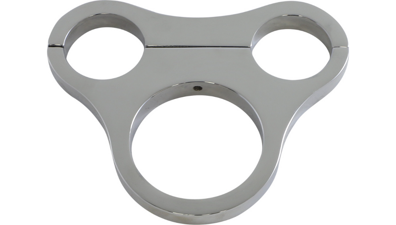 DRAG SPECIALTIES 1.5" T-Bar Gauge Mount - Chrome - For Mini Gauge - 2210-0564
