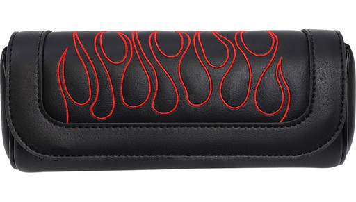 SADDLEMEN Highwayman Tattoo Tool Pouch - Flame - Red X021-05-0032 - PartsOutlet.com.au