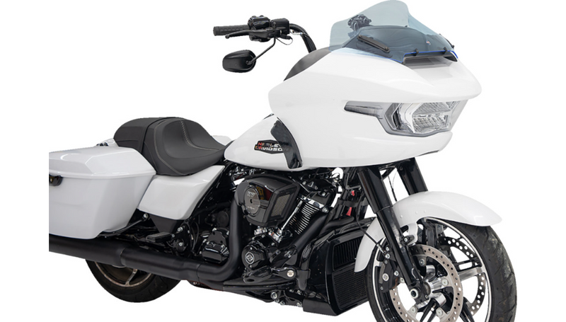 KLOCK WERKS Kolor Flare Windshield - 10" - Blue Ice - FLTR 2024+ - KWW-01-0714