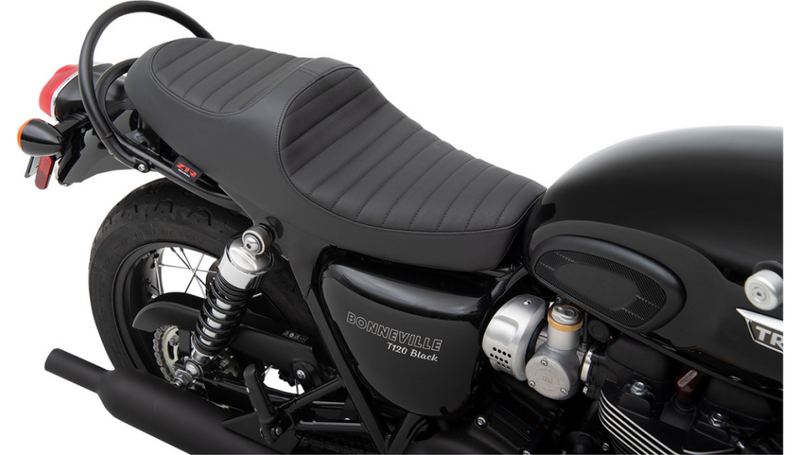 Z1R Predator III Seat - Black - Vinyl - Triumph '16-'19 - Classic 0810-2209 - PartsOutlet.com.au