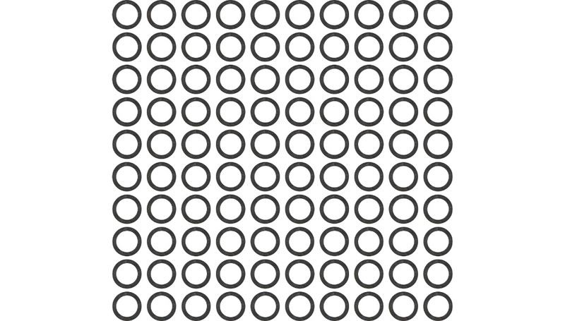 JAMES GASKET Large Pushrod Rubber - 100 Pack - Harley-Davidson '48-'79 - JGI-17955-48-A