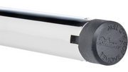 BILTWELL Handlebar - Tracker Mid - TBW & Slotted - Chrome 6008-1057 - PartsOutlet.com.au