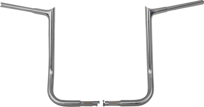 FAT BAGGERS INC. 1-1/4" EZ Install Pointed Top Handlebar Kit - 16" - Chrome 919016