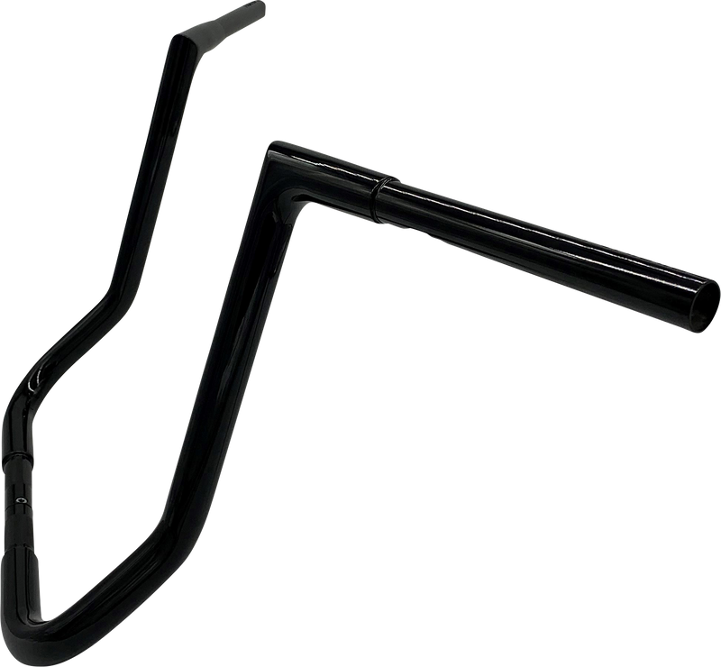 FAT BAGGERS INC. 1-1/4" EZ Install Flat Top Handlebar Kit - 16" - Black 719016-B