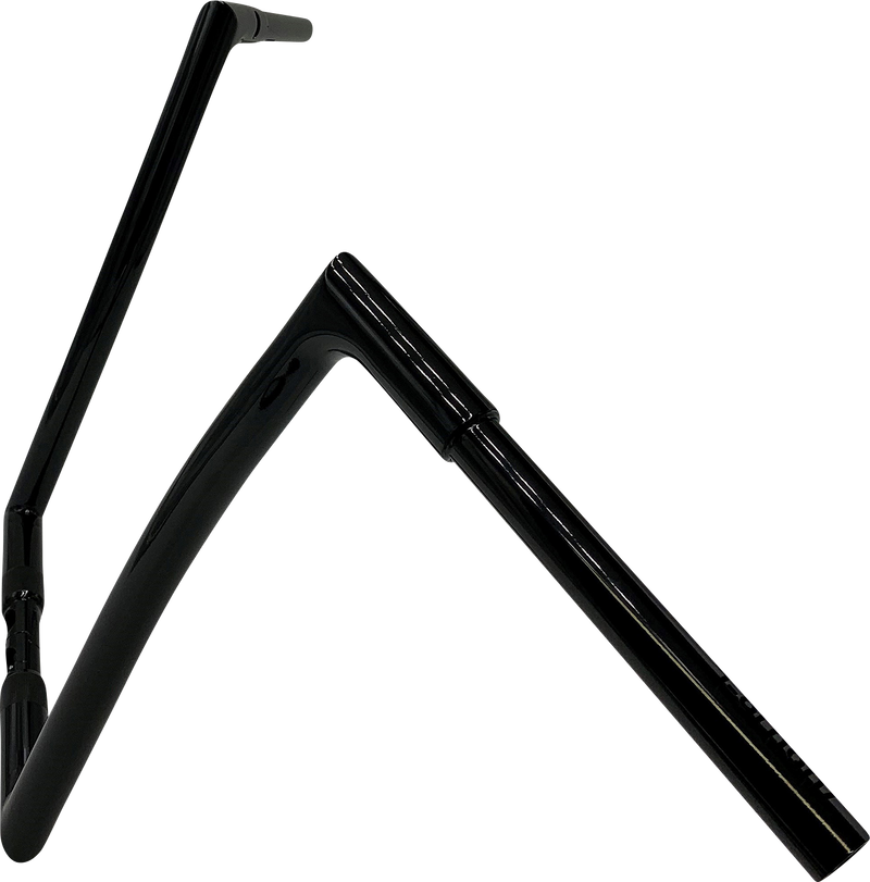 FAT BAGGERS INC. 1-1/4" EZ Install Flat Top Handlebar Kit - 16" - Black 719916-B