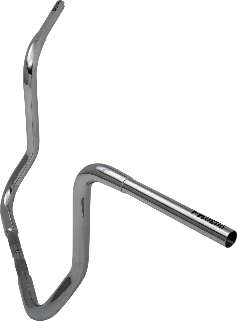 FAT BAGGERS INC. 1-1/4" EZ Install Round Top Handlebar Kit - 14" - Chrome 919414