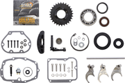 BAKER DRIVETRAIN Direct Drive Gear Set - 6-Speed - Harley-Davidson '00-'06 - Polished DD6-411PL-02 - PartsOutlet.com.au