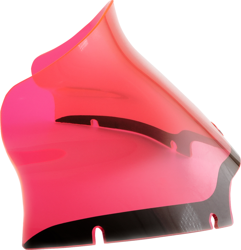 KLOCK WERKS Kolor Flare Windshield - 9" - Pink Ice - FLTR '15-'25 - KWW-01-0635