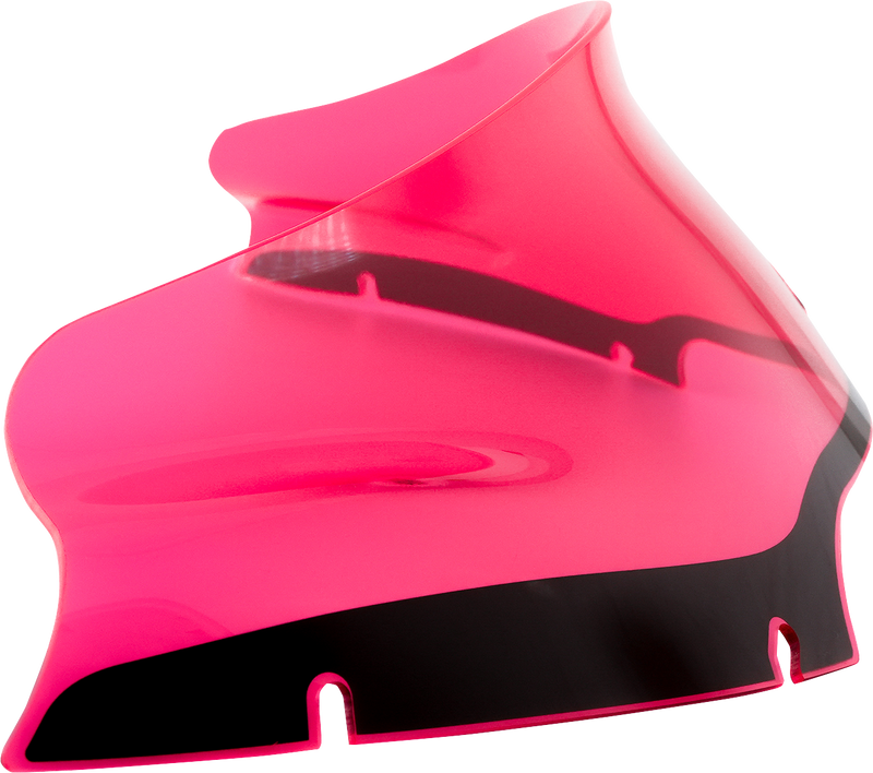 KLOCK WERKS Kolor Flare Windshield - 6" - Pink Ice - FLTR '15-'25 - KWW-01-0630