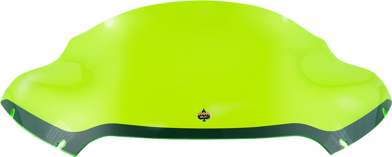 KLOCK WERKS Kolor Flare Windshield - 9" - Green Ice - FLTR '15-'25 - KWW-01-0636