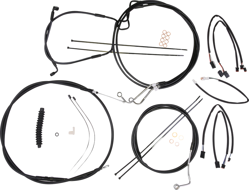 MAGNUM SHIELDING XR Handlebar Installation Kit - Black 4861011