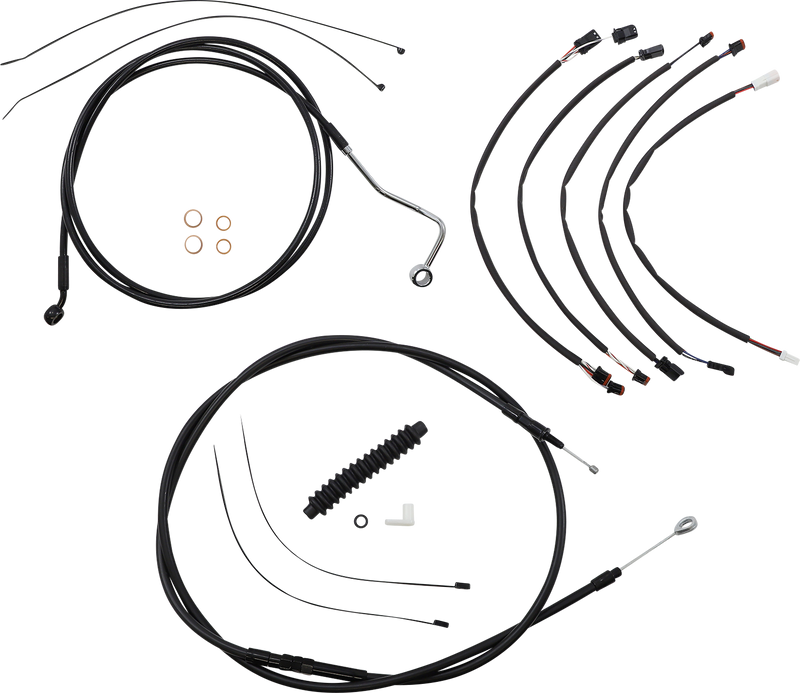MAGNUM SHIELDING XR Handlebar Installation Kit - Black 4861022