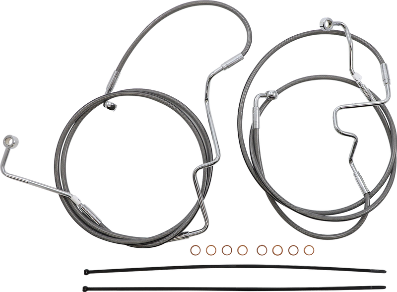 MAGNUM SHIELDING XR Handlebar Installation Kit - Stainless Steel/Chrome 5891012