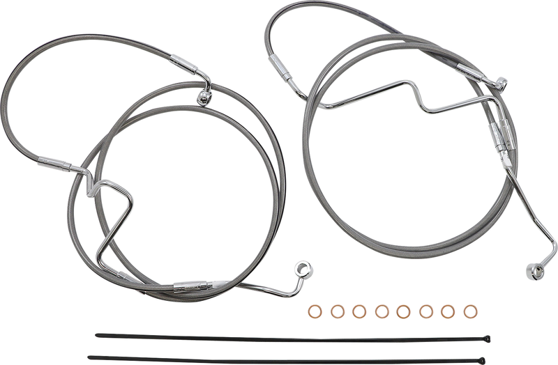 MAGNUM SHIELDING XR Handlebar Installation Kit - Stainless Steel/Chrome 5891011