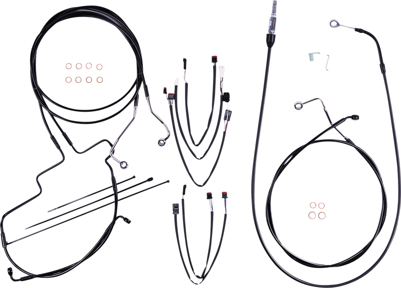 MAGNUM SHIELDING XR Handlebar Installation Kit - Black 4861192