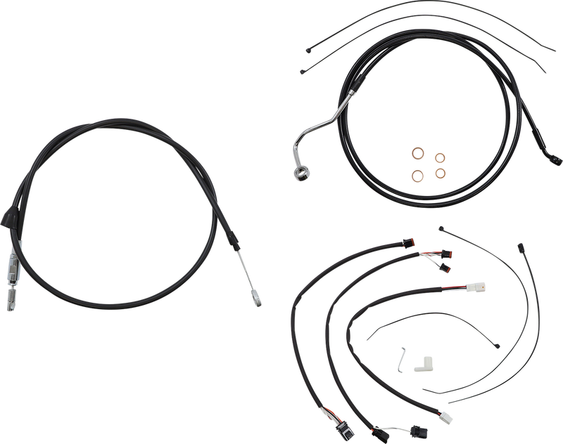 MAGNUM SHIELDING XR Handlebar Installation Kit - Black 4861152