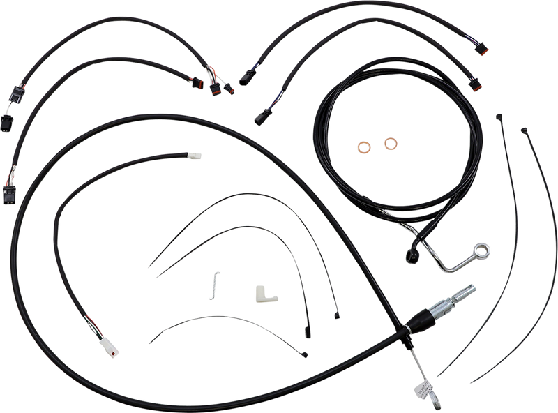 MAGNUM SHIELDING XR Handlebar Installation Kit - Black 4861131