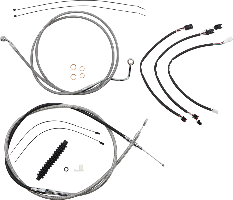 MAGNUM SHIELDING XR Handlebar Installation Kit - Stainless Steel/Chrome 589981