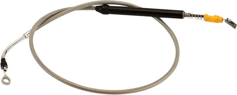 LA CHOPPERS Clutch Cable - Stock Ape Hanger Handlebars - Stainless Steel - FLTR '21-'22 - LA-8058C08