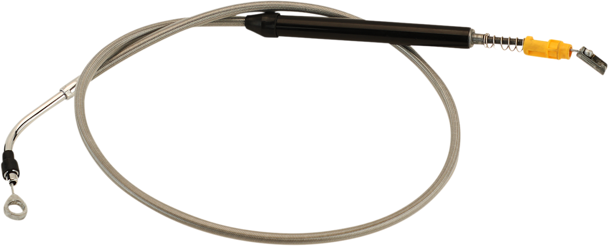 LA CHOPPERS Clutch Cable - Stock Ape Hanger Handlebars - Stainless Steel - Road Glide '21-'22 - LA-8058C08