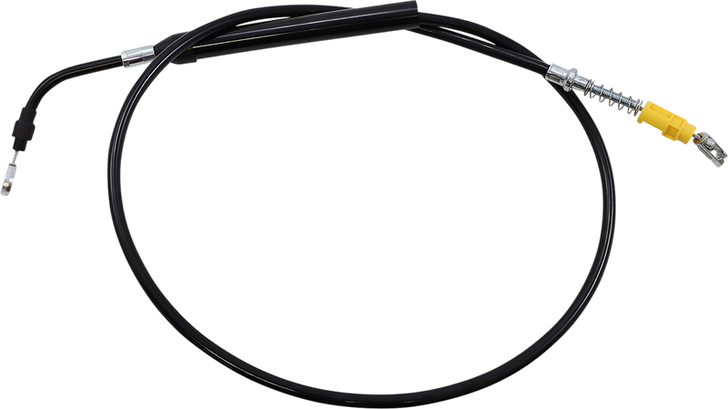 LA CHOPPERS Clutch Cable - 15" - 17" Ape Hanger Handlebars - Black Vinyl - Road Glide '21-'22 - LA-8058C16B